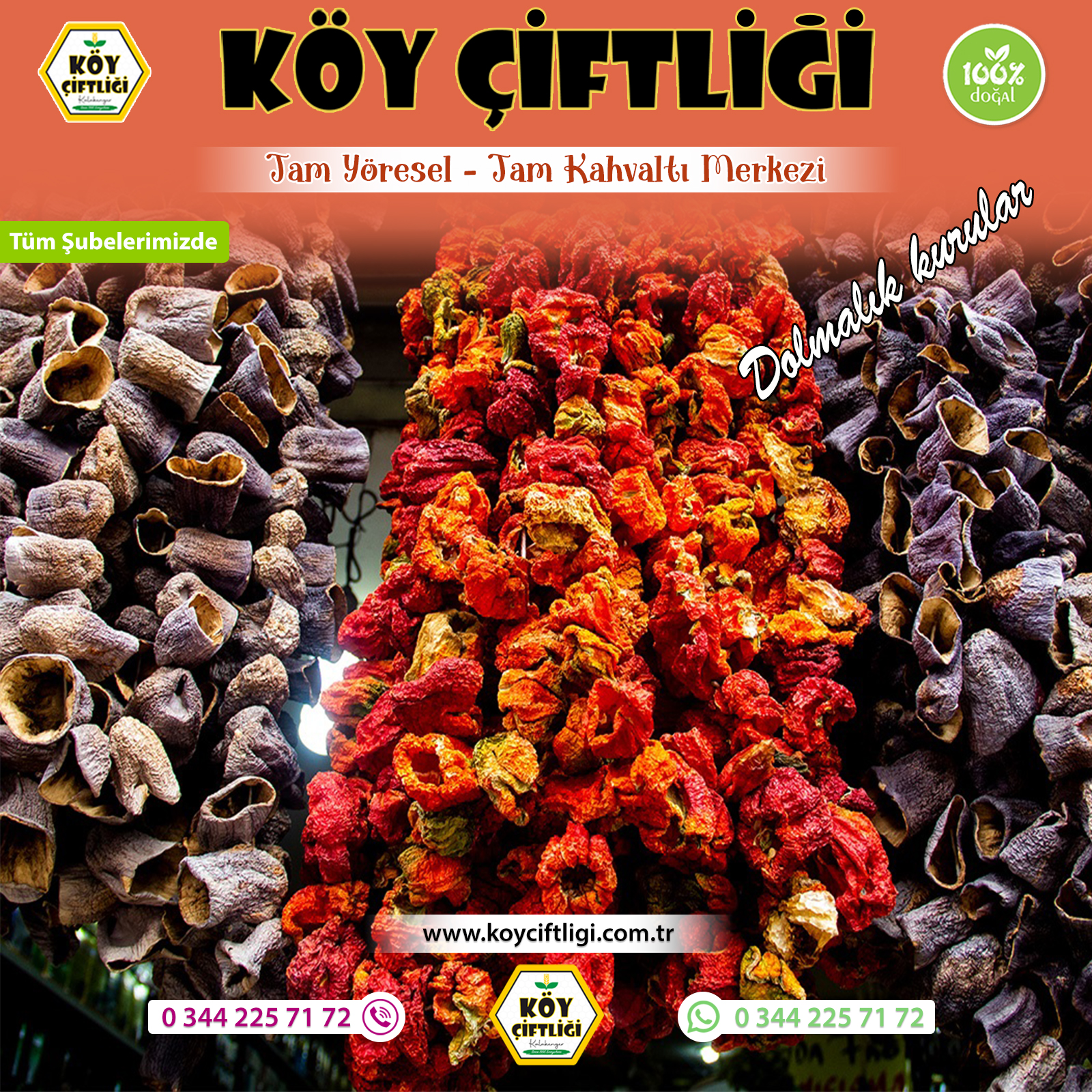 %100 Doğal Dolma Kuruluğu