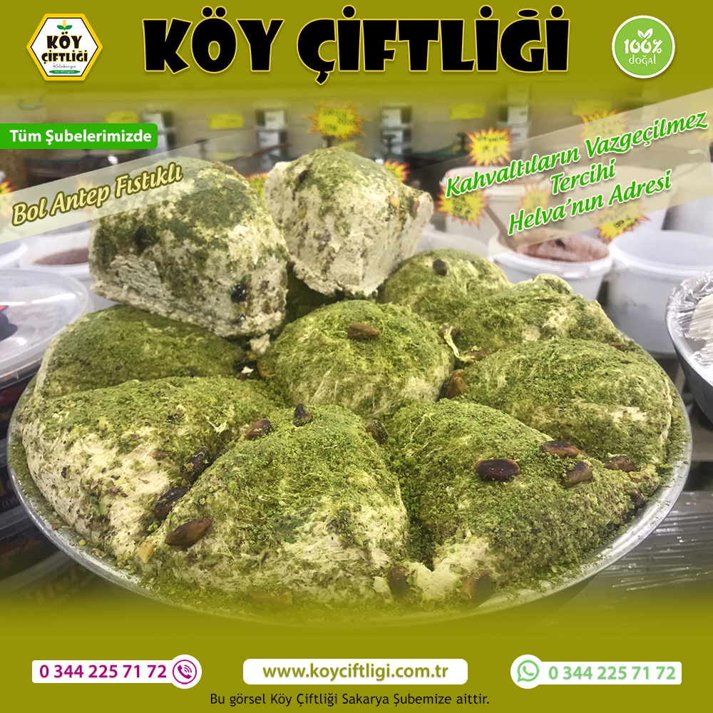 Bol Antep Fıstıklı Helva