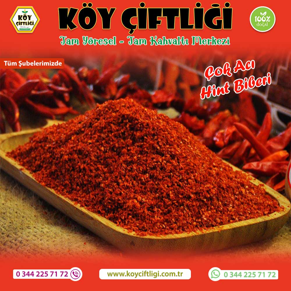 Çok Acı Hint Biberi