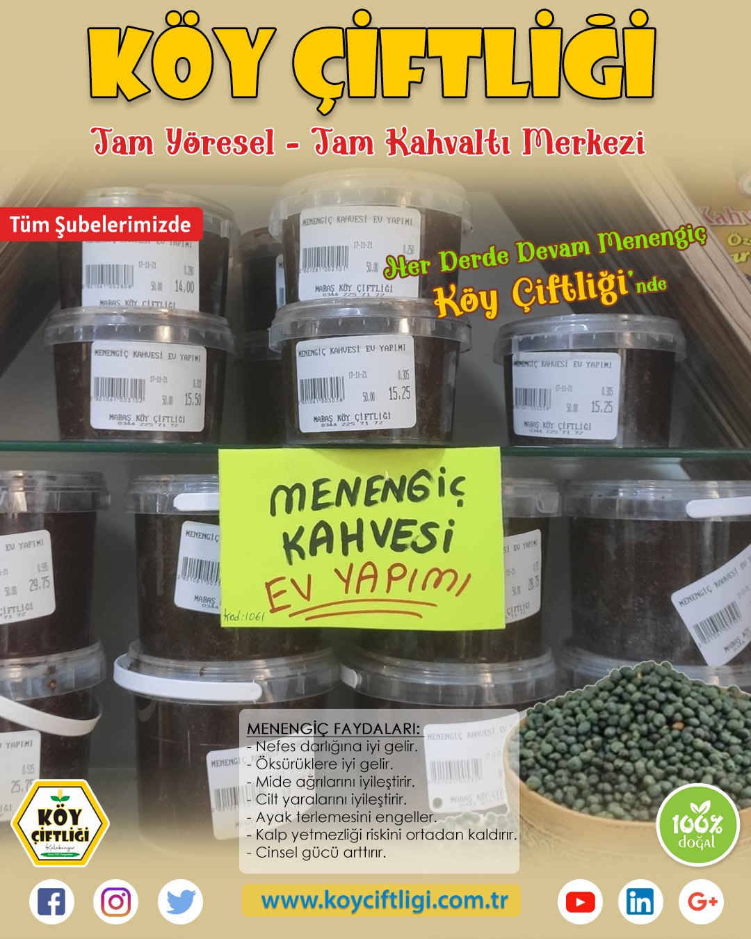EV YAPIMI MENENGİÇ KAHVESİ 