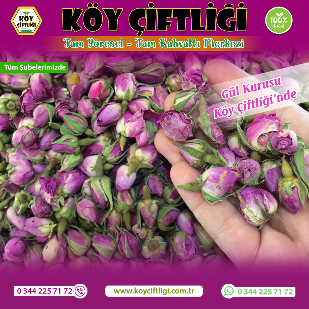 Gül Kurusu Köy Çiftliği'nde