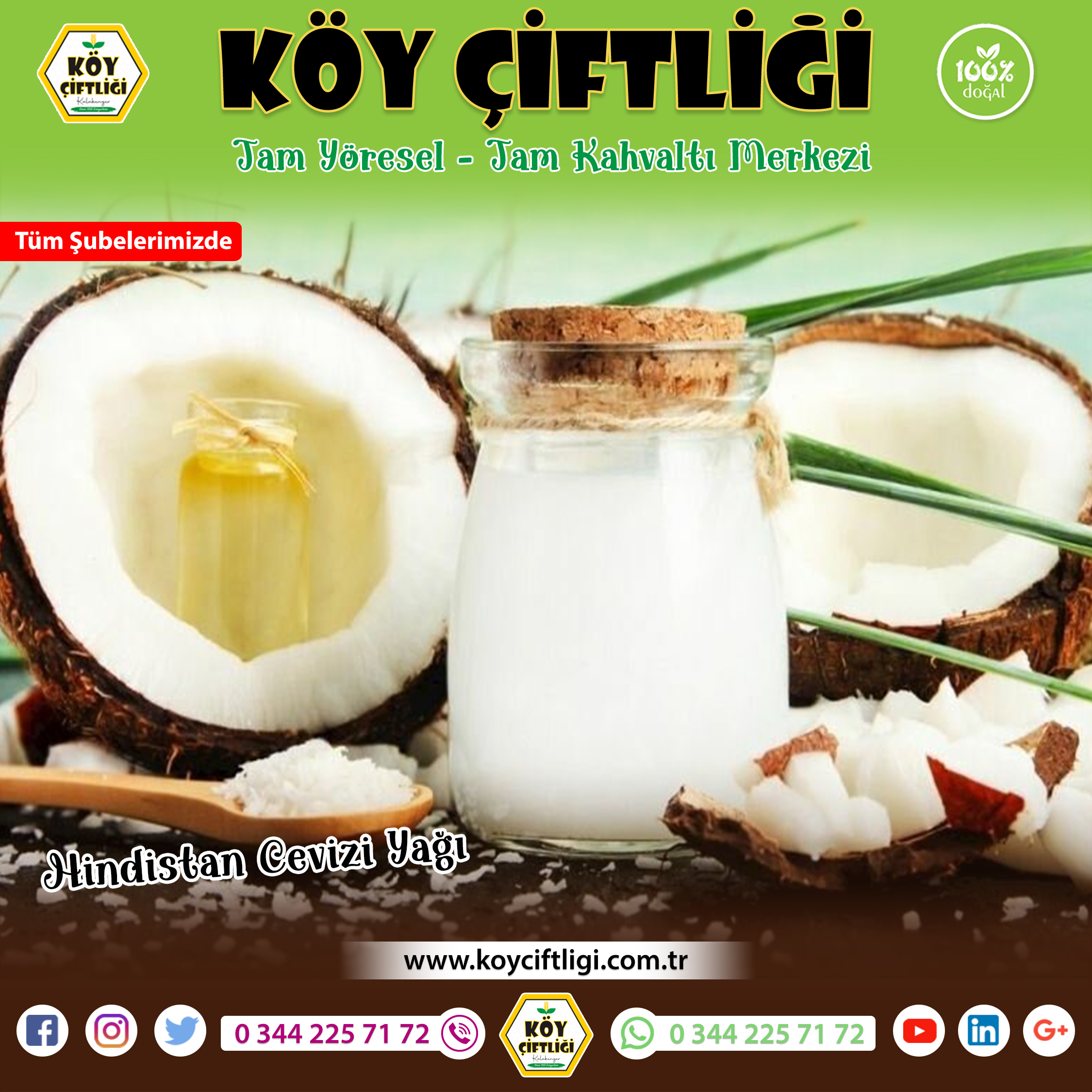 Hindistan Cevizi Yağı