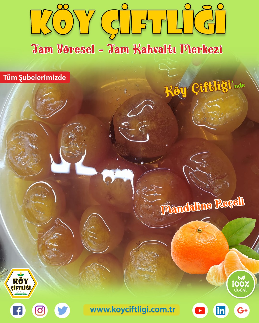 Kahvaltıların Assolistleri  Mandalina Reçeli