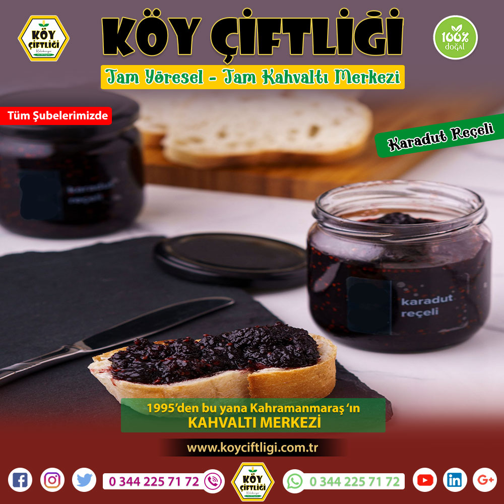 Karadut Reçeli 