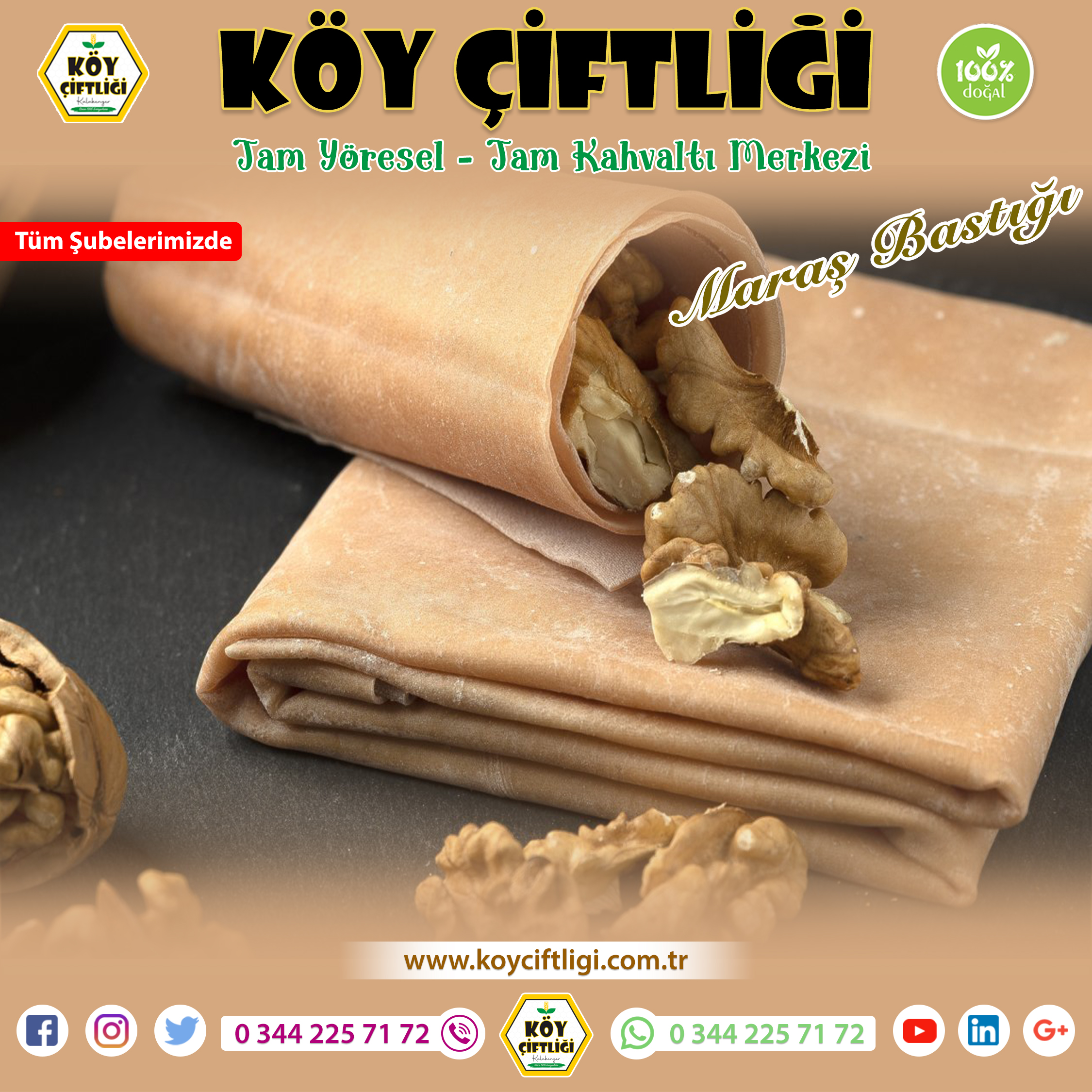 Maraş Bastığı KÖY ÇİFTLİĞİ ’nde  