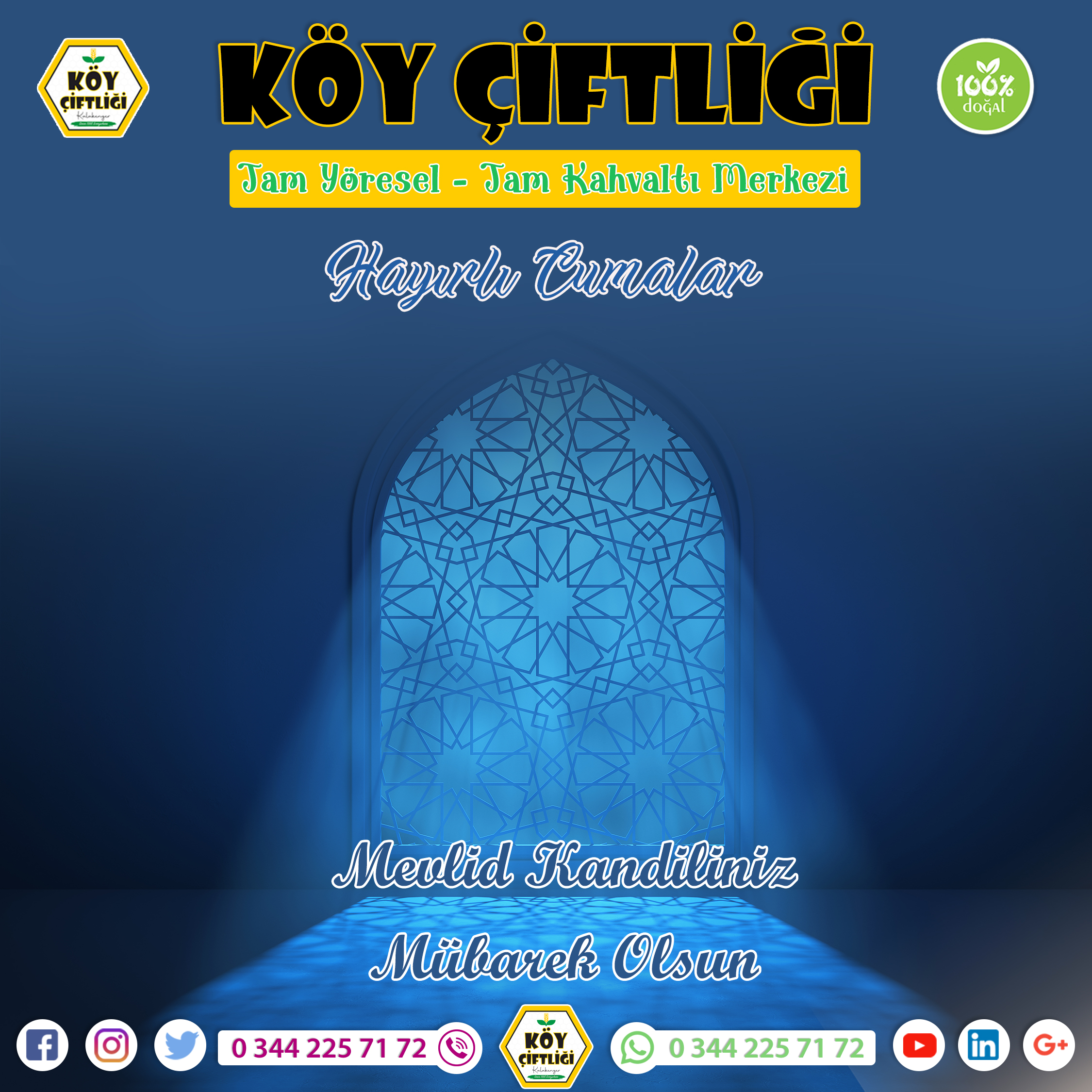 Mevlid Kandiliniz Mübarek Olsun