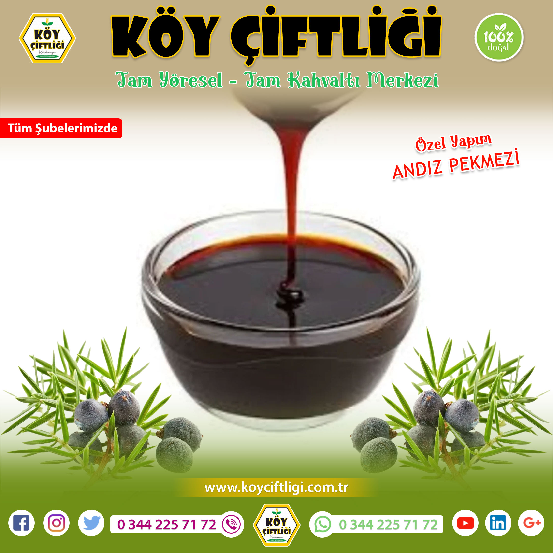 Özel Yapım Andız Pekmezi 