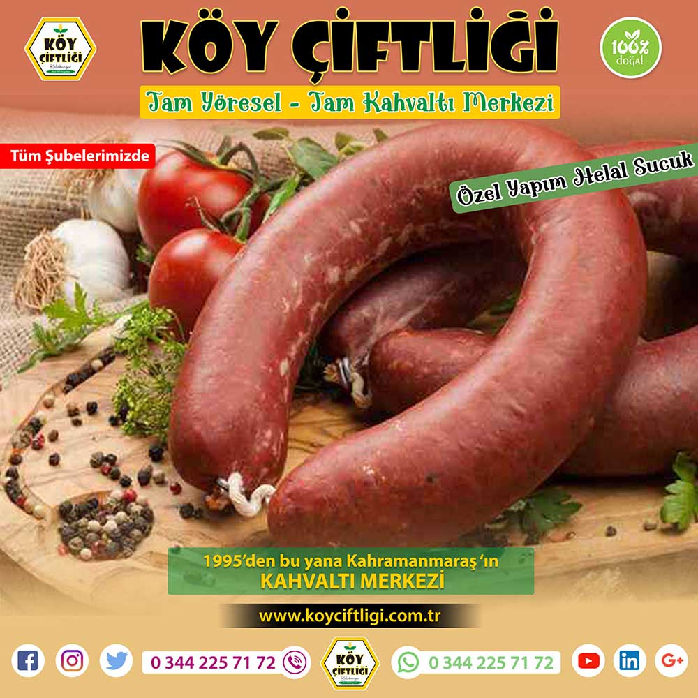 Özel Yapım Helal Sucuk 