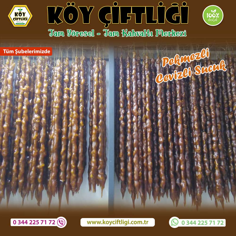 Pekmezli Cevizli Sucuk