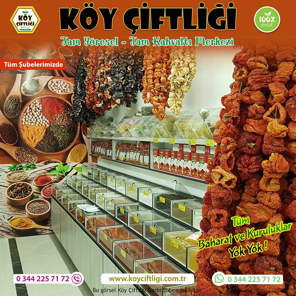 Tüm Baharat ve Kuruluklar
